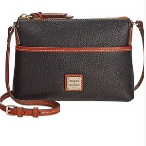 Dooney & Bourke Ginger and Tan Crossbody Bag